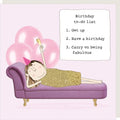 Rosie Made A Thing | Birthday Card - Birthday To Do List