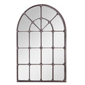 Mirror Arch Black Windowpane 53.25"