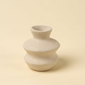 Wave Paper Mâché Bud Vase