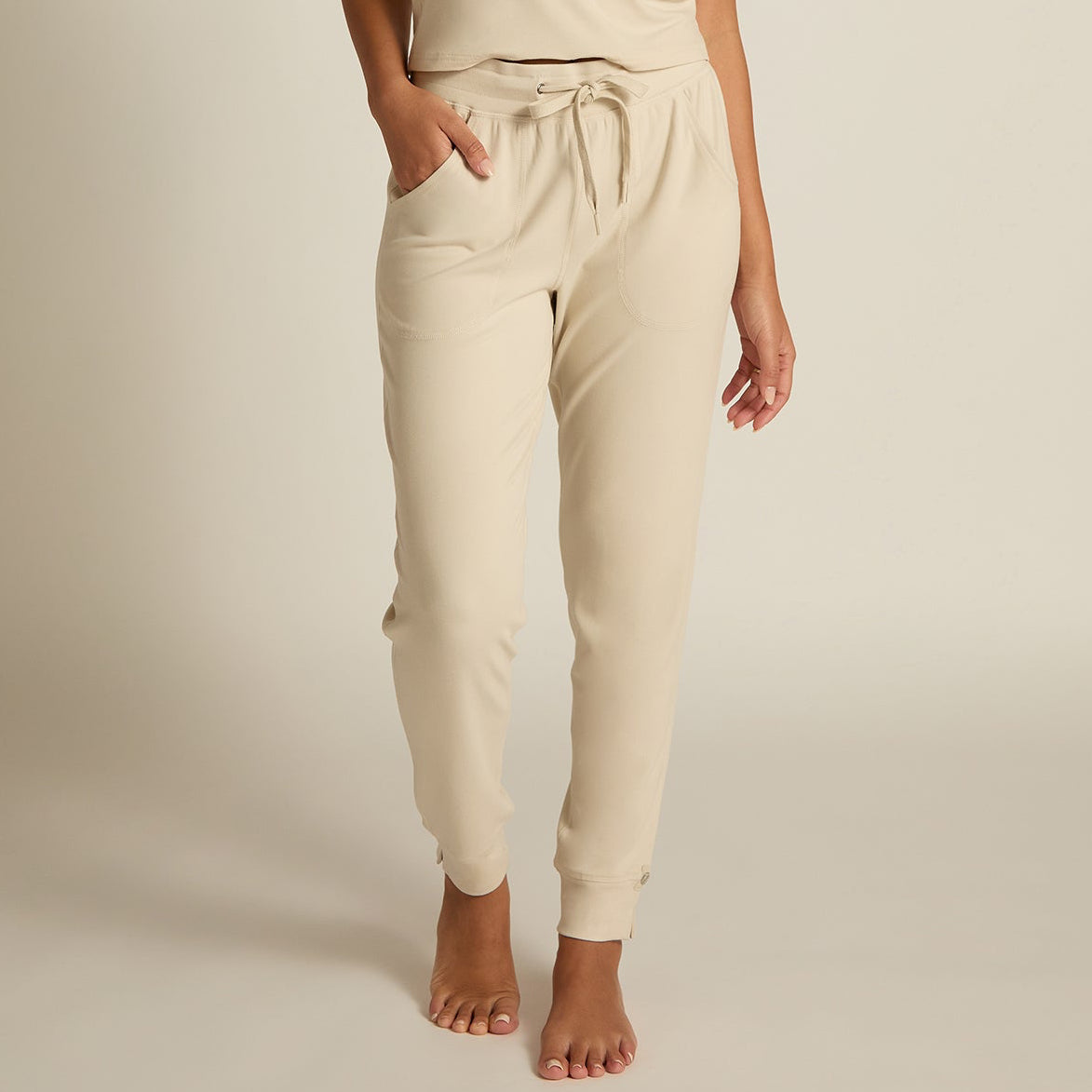 Söft Bamboo Soft Jogger - Oatmeal | Faceplant Dreams