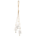 White Bell Trio Ornament