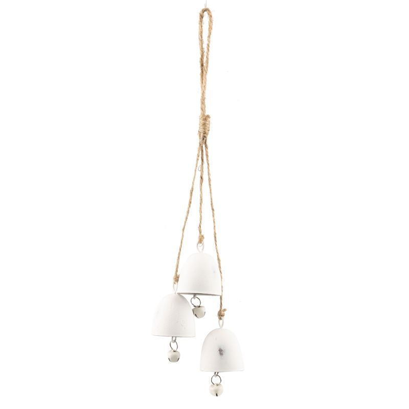 White Bell Trio Ornament