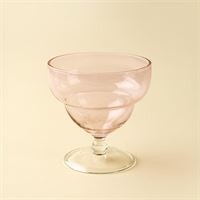 Savoy Coupe Glass - Pink