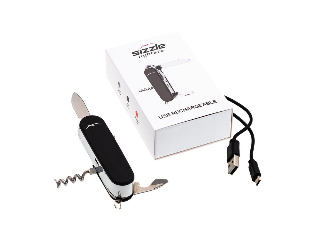 Sizzle | Scout Lighter - Black