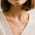 Lover’s Tempo | Singapore Gold-Filled Necklace 18"