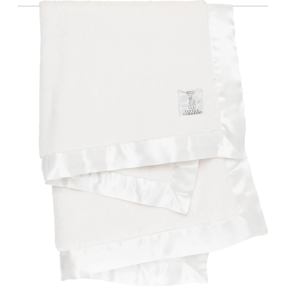Little Giraffe | Luxe Baby Blanket - Pink