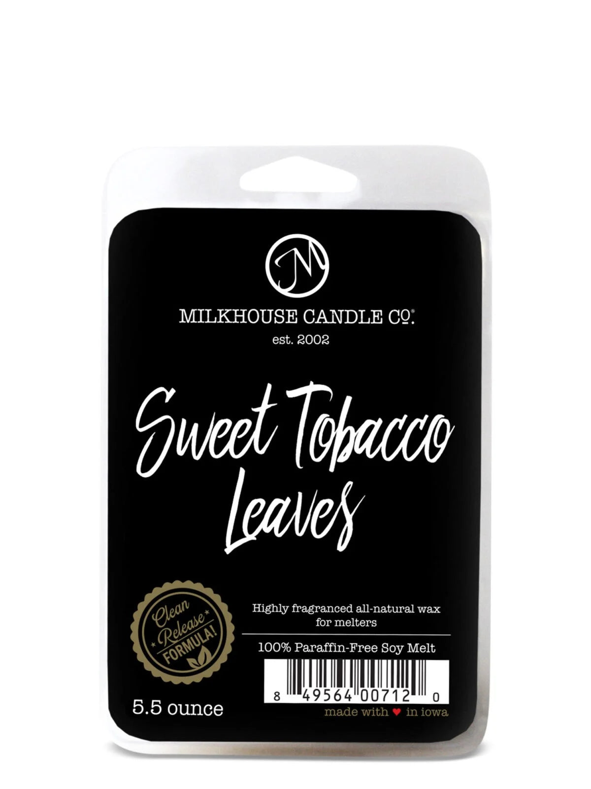 Milkhouse Candle Co. | Sweet Tobacco Leaves Large Fragrance Melt