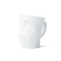 Baffled Handle Mug - White