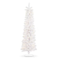 Tree White Pre Lit Flocked Alpine Tree