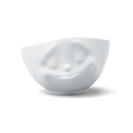 Bowl 500 ml Happy White 58inc
