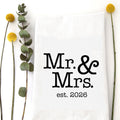 Mr. & Mrs. 2026 Tea Towel