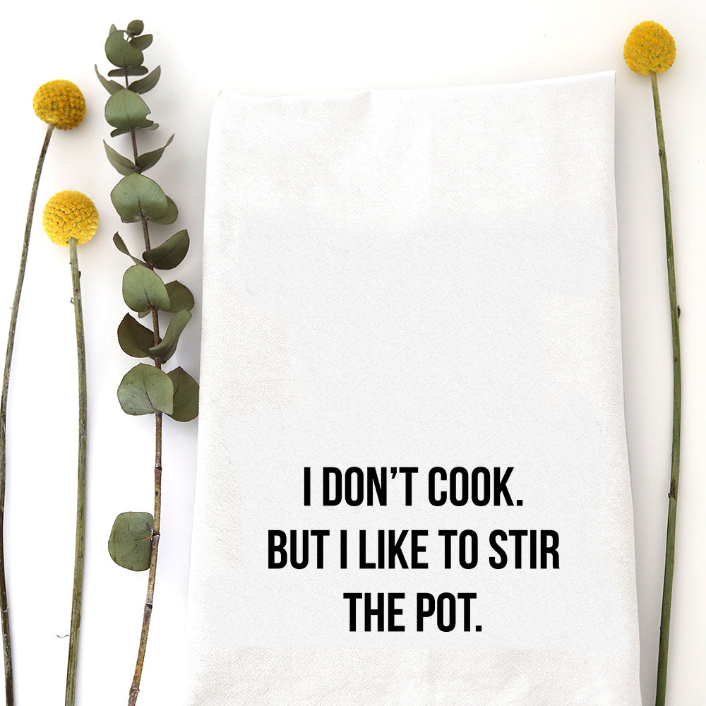 Stir the Pot Tea Towel