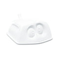 Butter Dish with Lid – White Porcelain