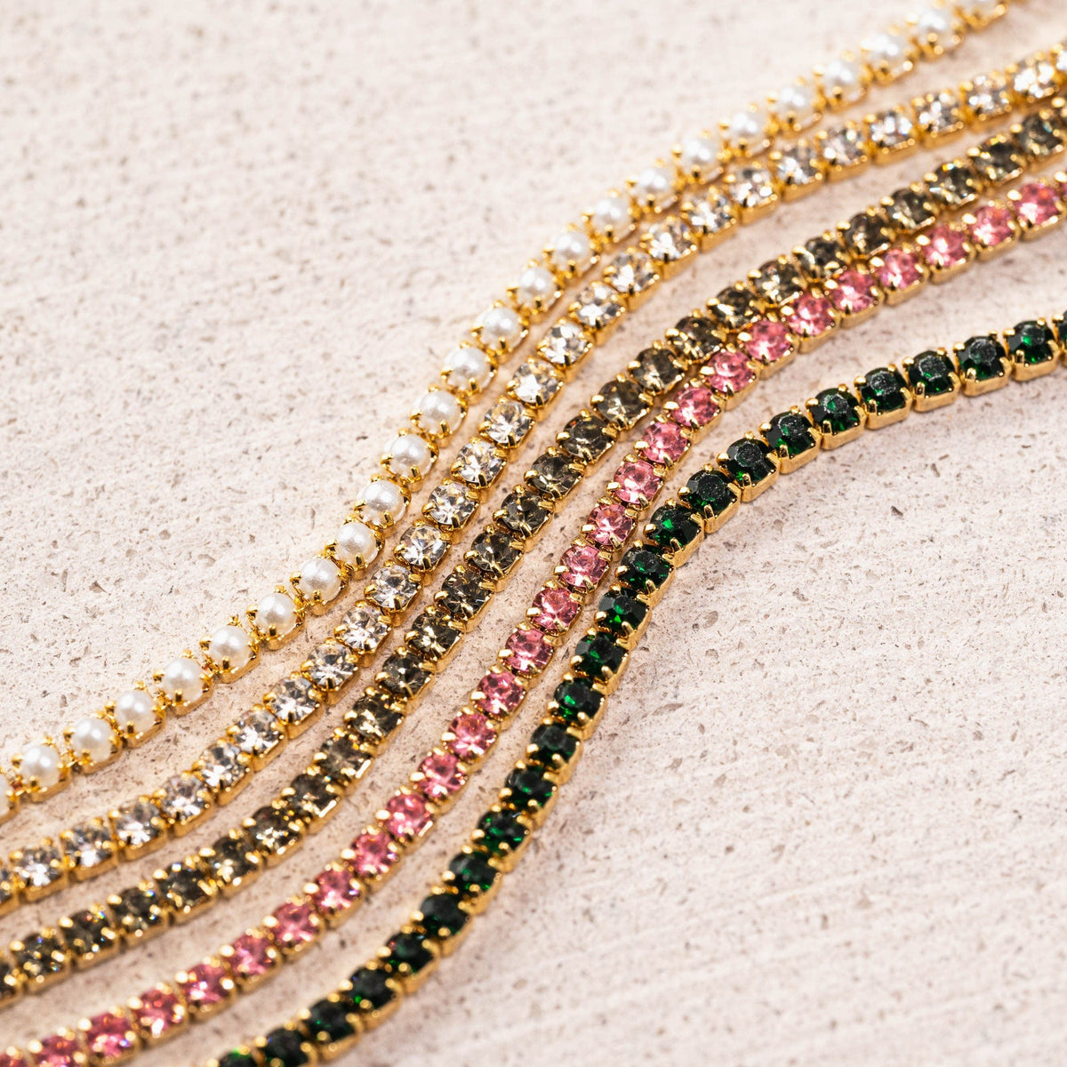 Lover's Tempo | Tennis Emerald Necklace