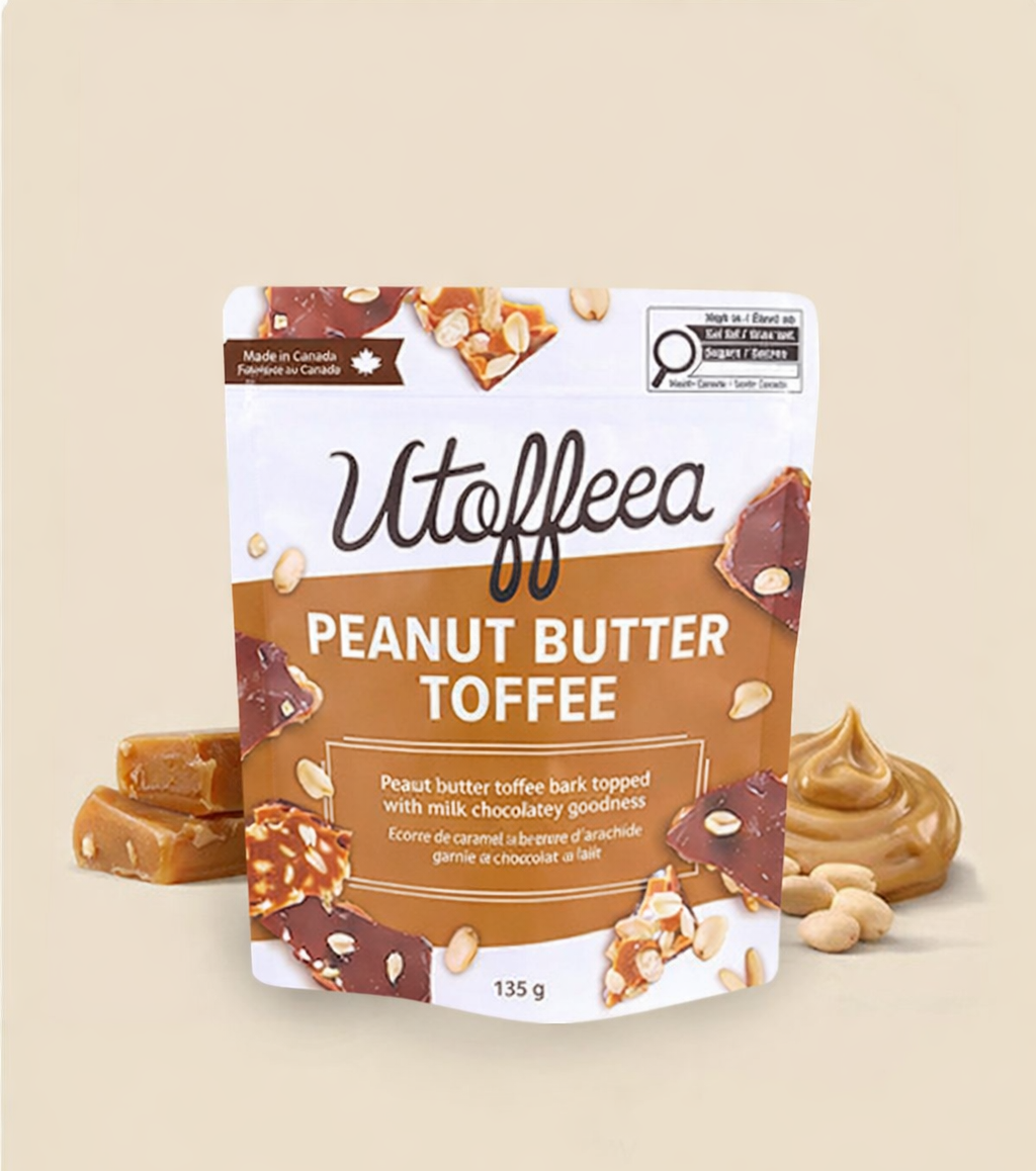 Utoffeea Peanut Butter Toffee 135g