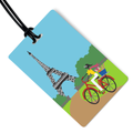 R. Nichols | Eiffel Tower Luggage Tag