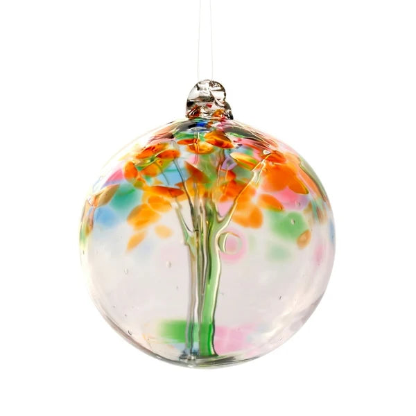 Kitras Glass Orb | Tree of Friendship 4"