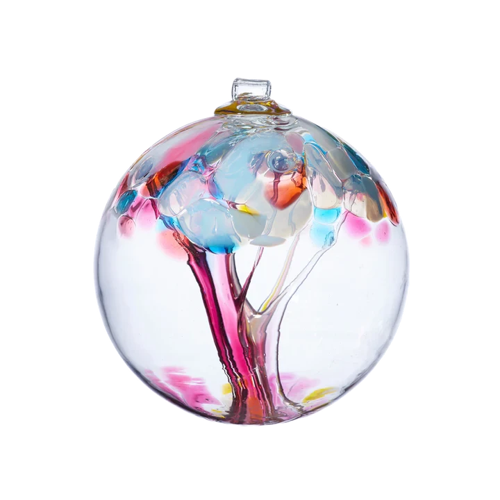 Kitras Glass Orb - Tree of Memories 6"