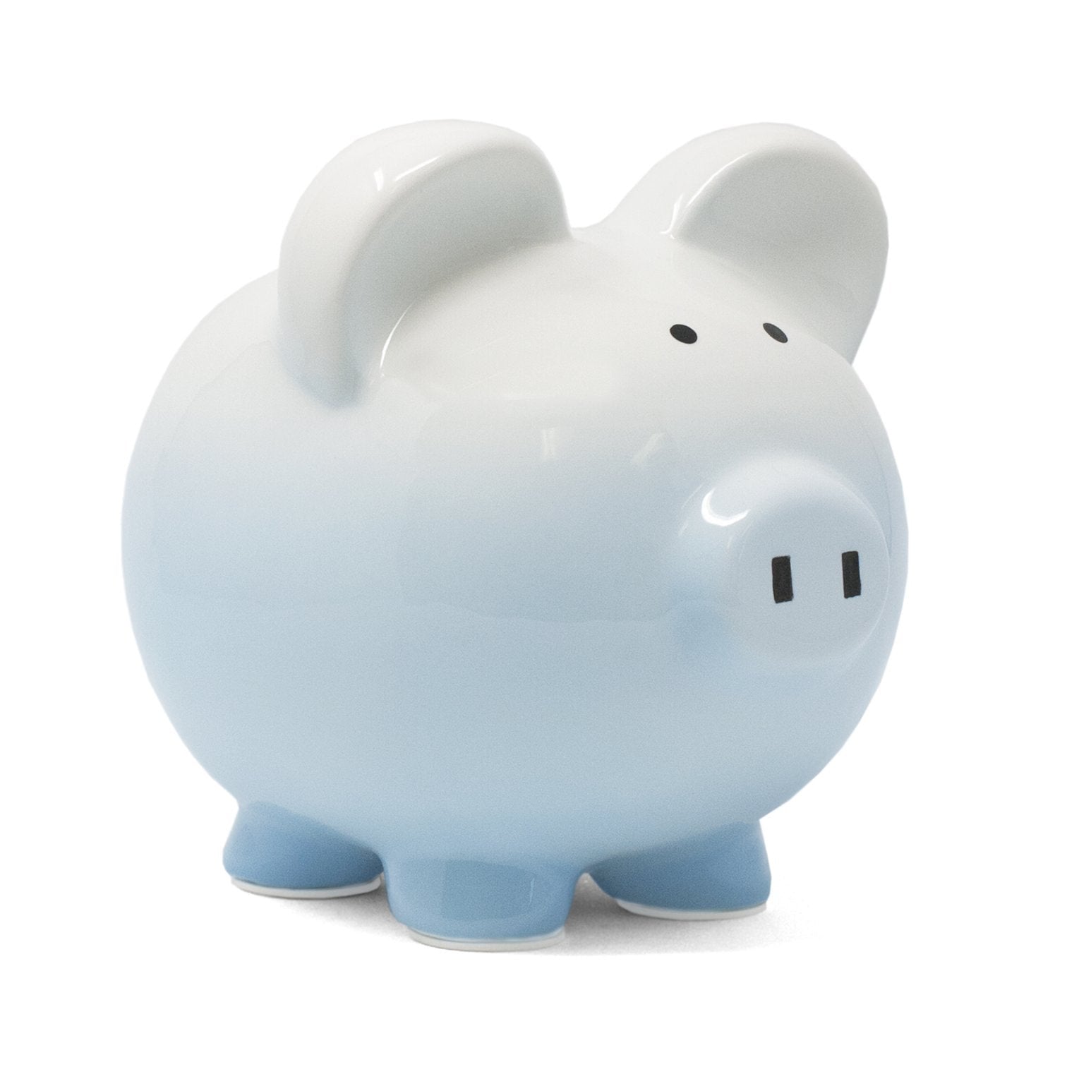 Kids Money Bank Blue Ombre Pig