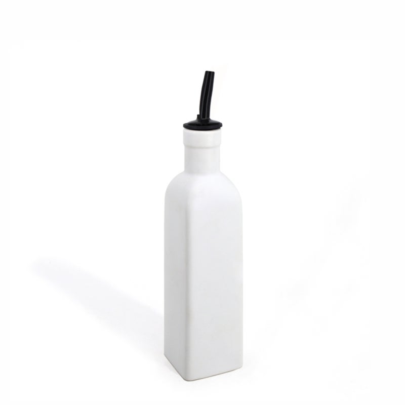 Oil & Vinegar Bottle - Small White