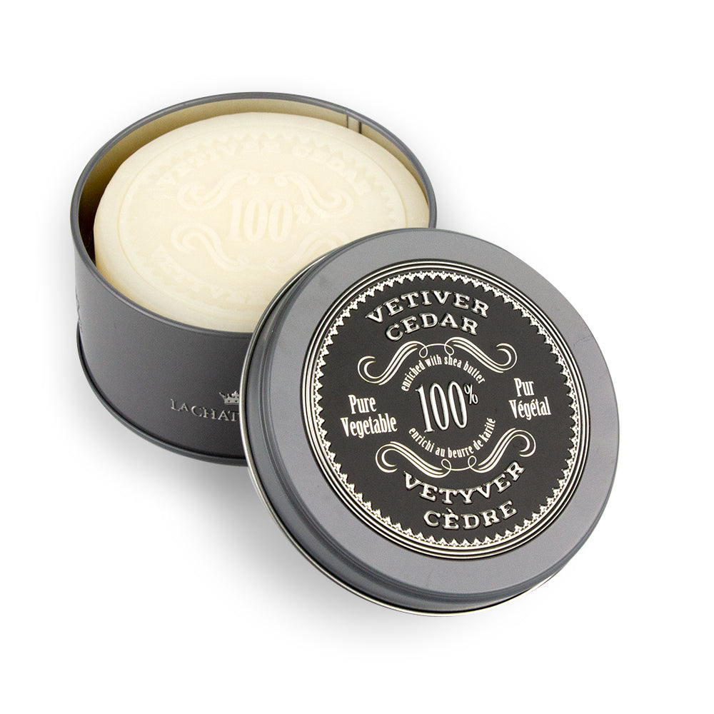 Shave Soap Vetiver Cedar La Chatelaine