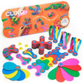 Clixo | Super Rainbow Pack - 60 Pieces