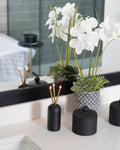 Everlasting Candle Wylie Vase – Black