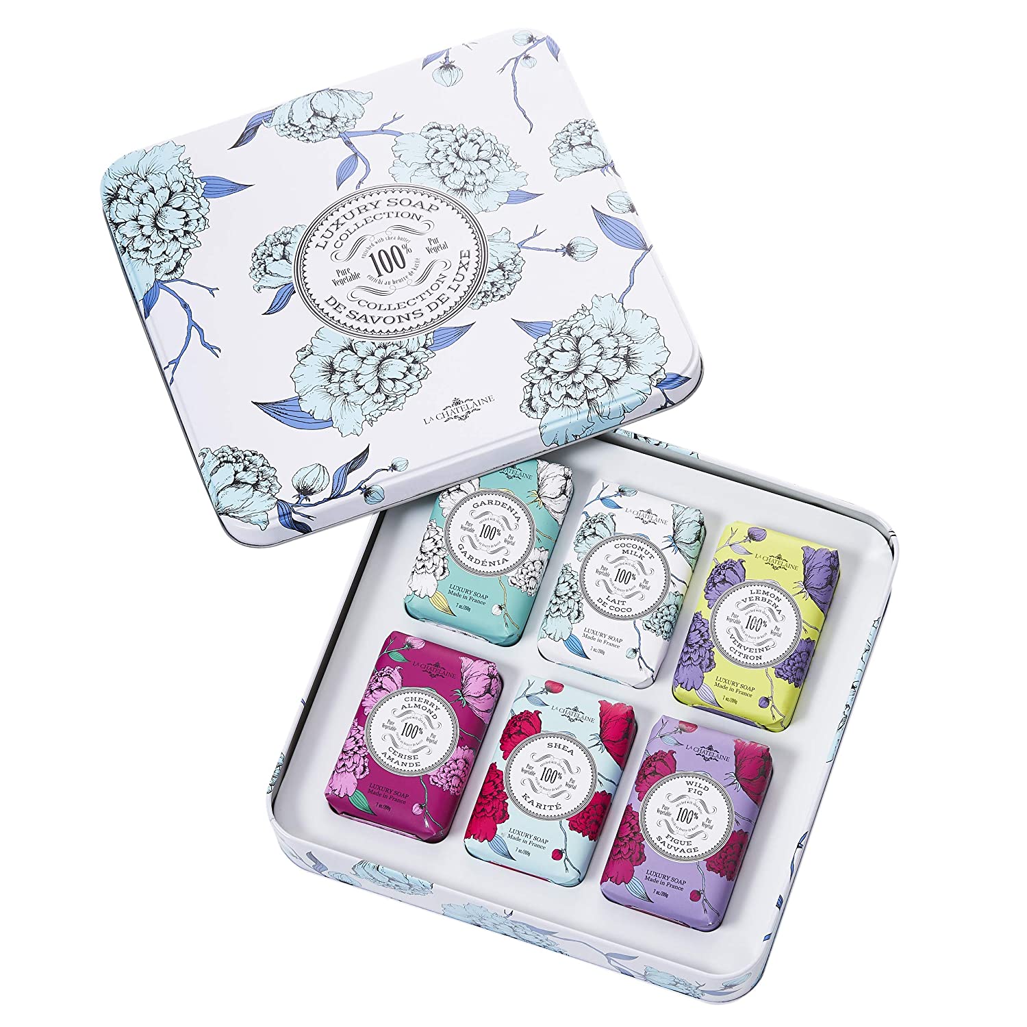Luxury Soap Collection 6 Pack La Chatelaine