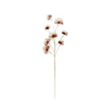 Floral Plastic Stem Silver Finish
