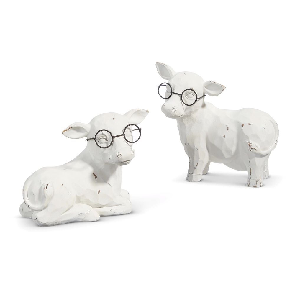 Cow With Glasses 7.5 "