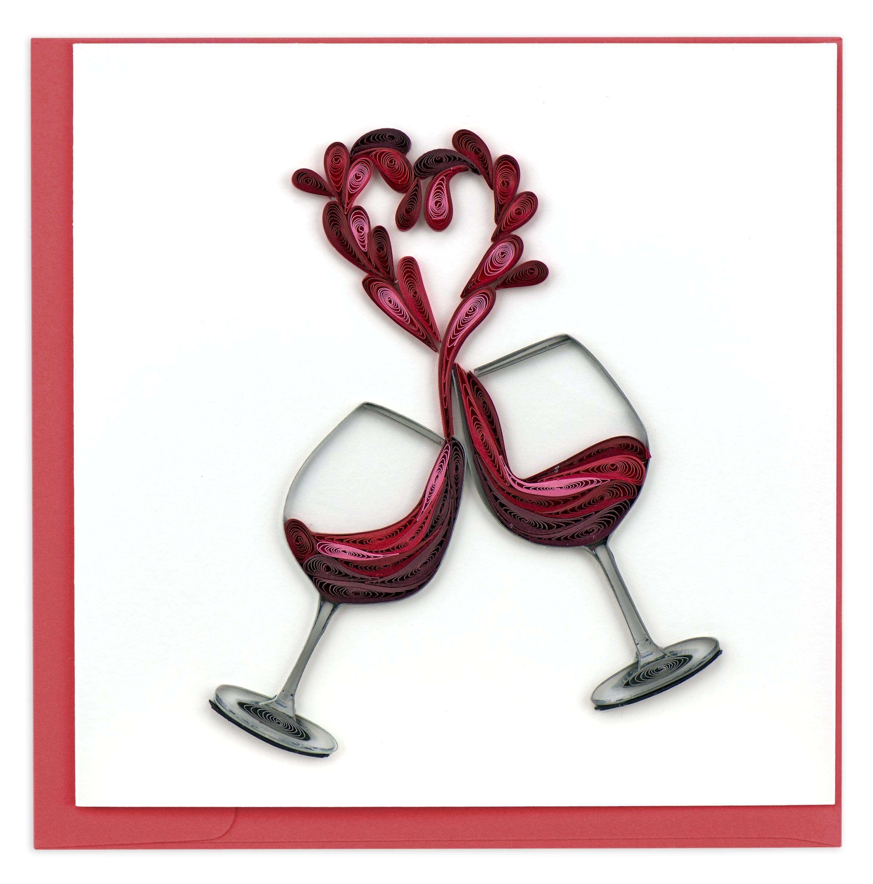 Quilling Card | Love - A Toast to Love