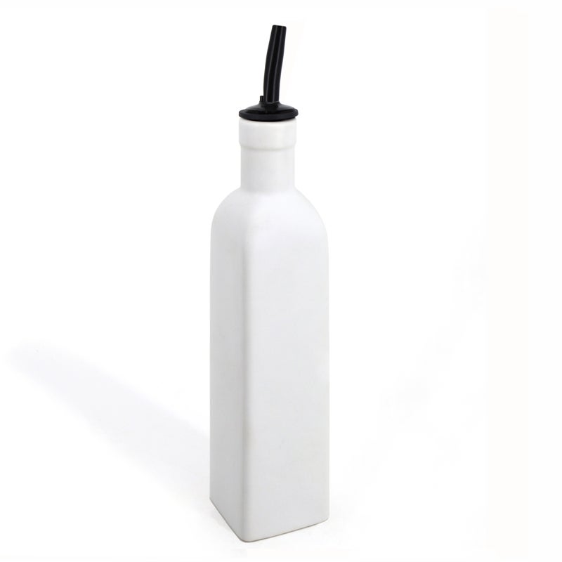 Oil & Vinegar Bottle - Large White
