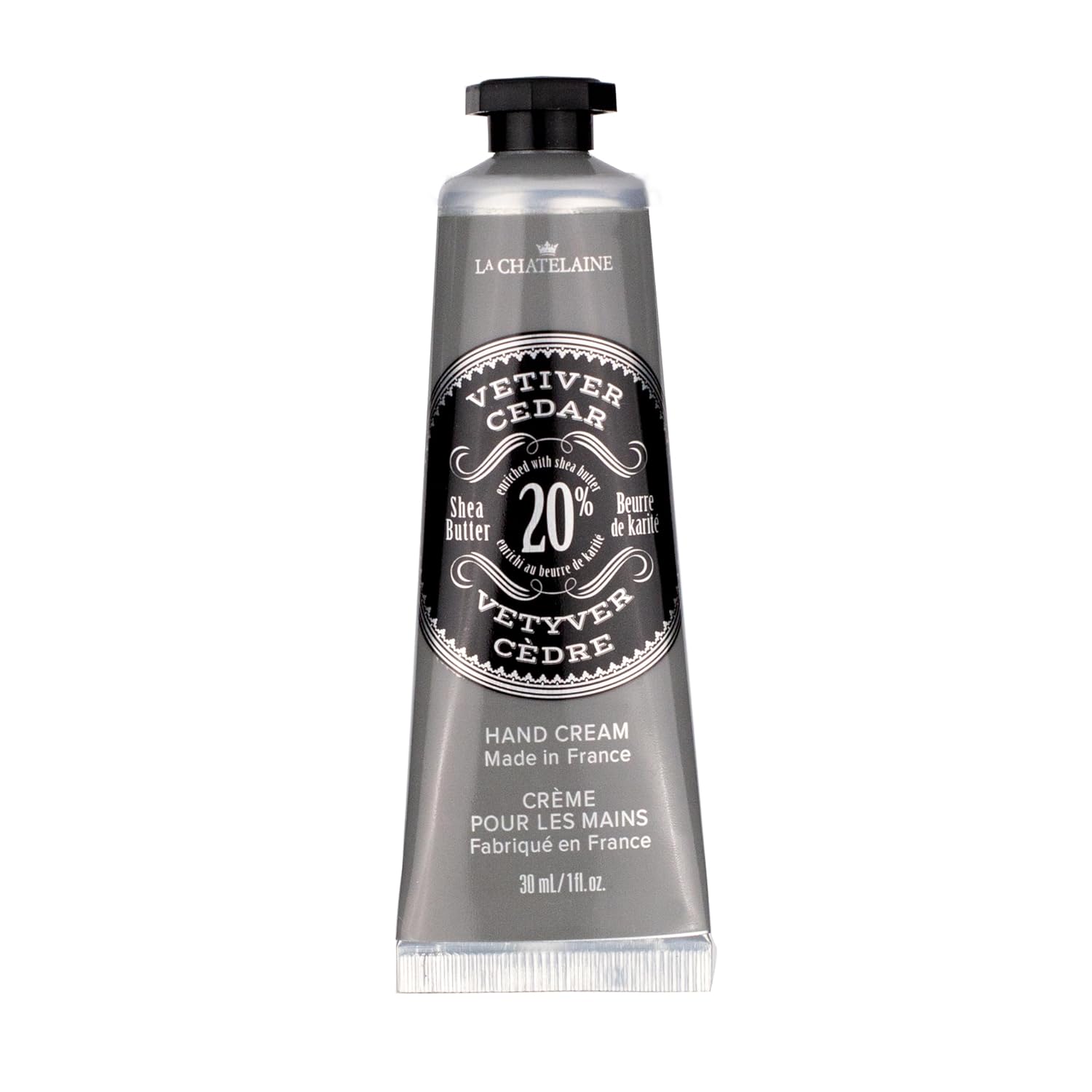Vetiver Cedar Mens Hand Cream 30 ml La Chatelaine