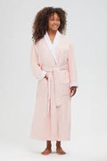 Microfiber Blush Shimmer-Lined Unisex Robe