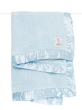 Blanket Baby Chenille Blue Little Giraffe