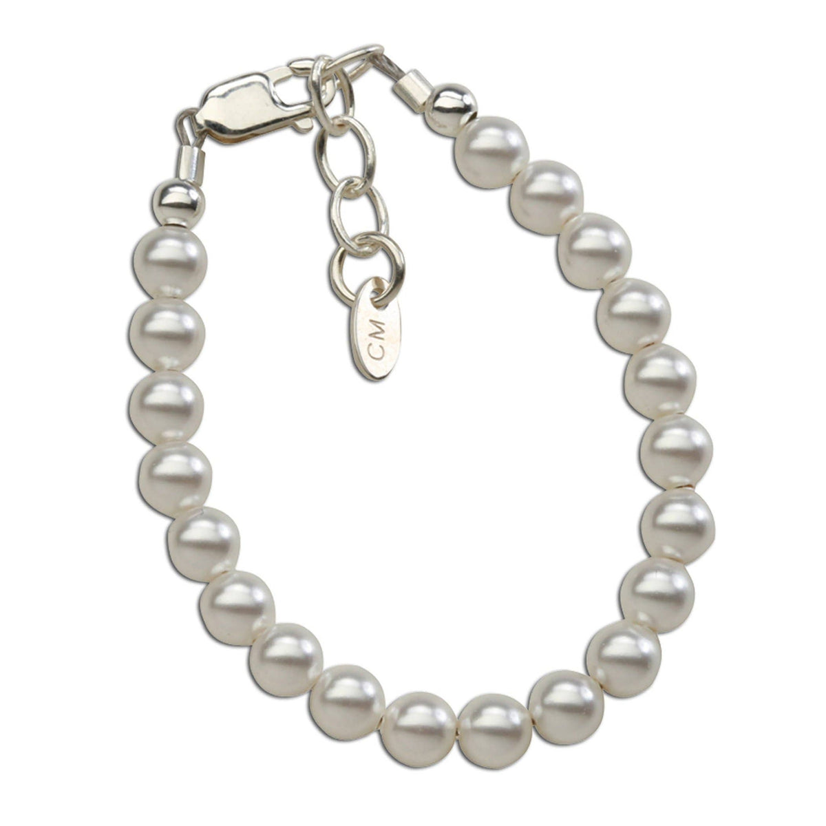 Baby Serenity White Pearl Bracelet | Cherished Moments