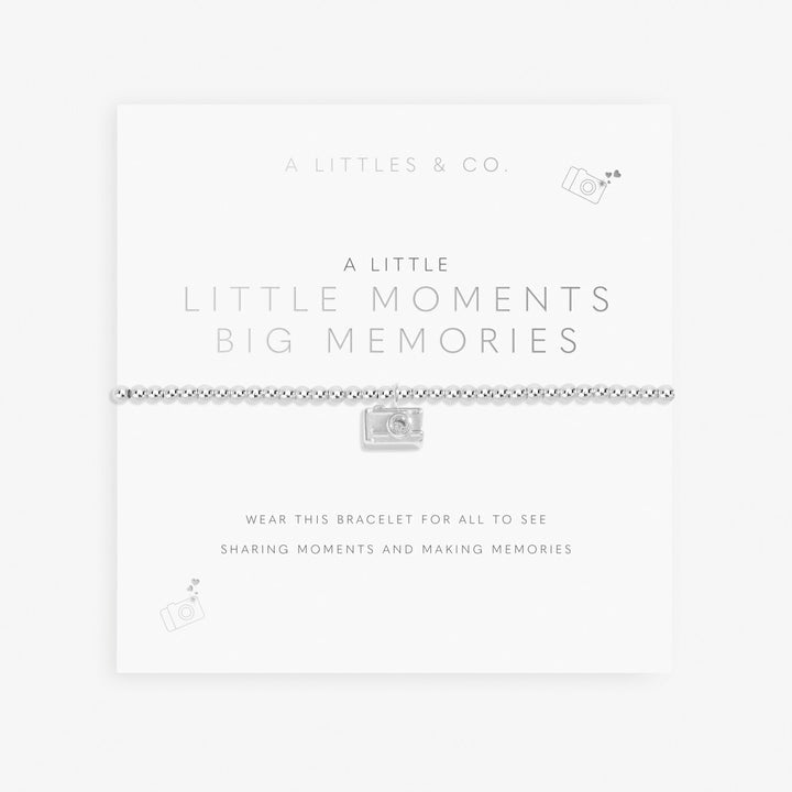 A Littles & Co | Little Moments Big Memories Bracelet - Silver