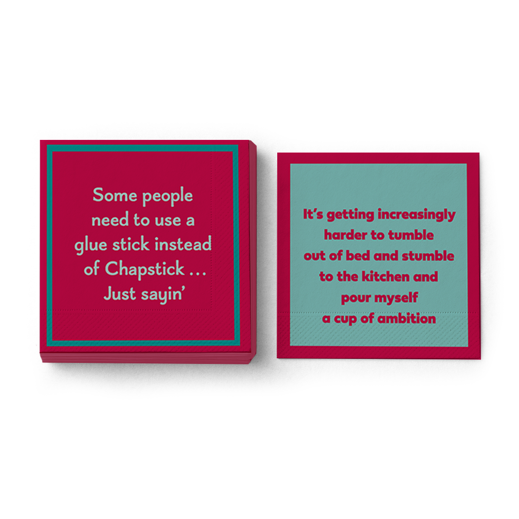 Drinks on Me | Ambitions Cocktail Napkins