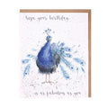 Wrendale Designs | Fabulous Peacock Birthday Card
