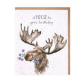 Wrendale Designs | Melvin Moose Birthday Card