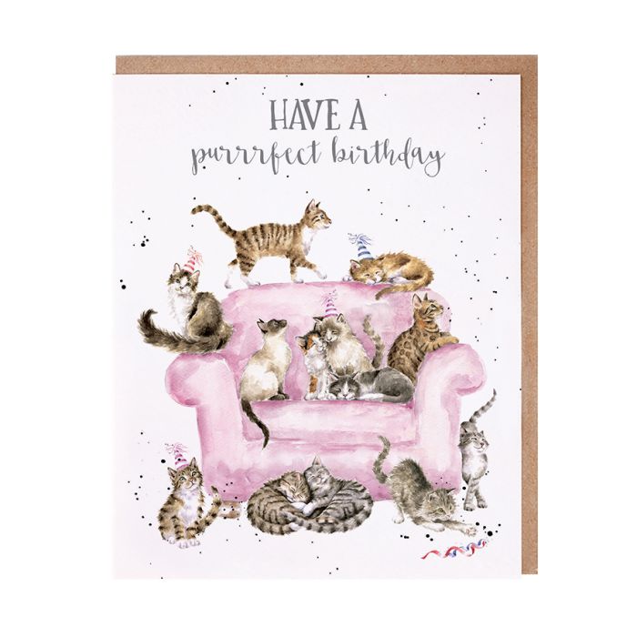 Wrendale Designs | A Purrrfect Birthday Card