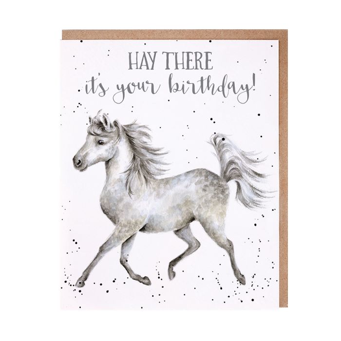 Wrendale Designs | Hay There Birthday Card