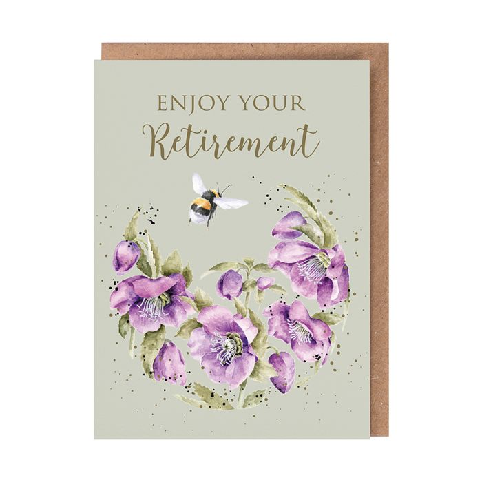 Wrendale Designs | Hap-Bee Retirement Card