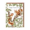 Wrendale Designs | Another Year Squirreling Around Anniversary Card