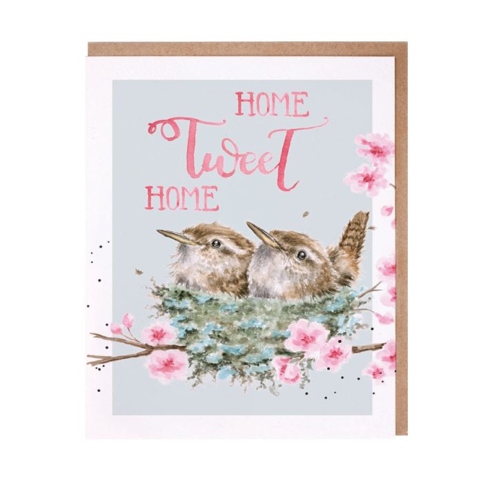 Wrendale Designs | Home Tweet Home Greeting Card