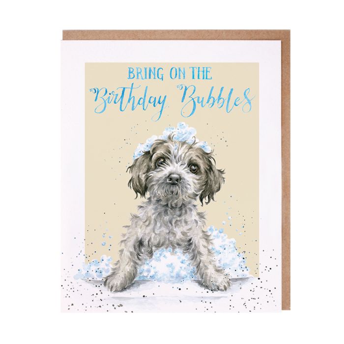 Wrendale Designs | Birthday Bubbles Card