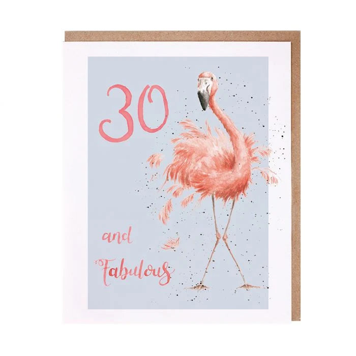 Wrendale Designs | 30 and Fabulous Birthday Card