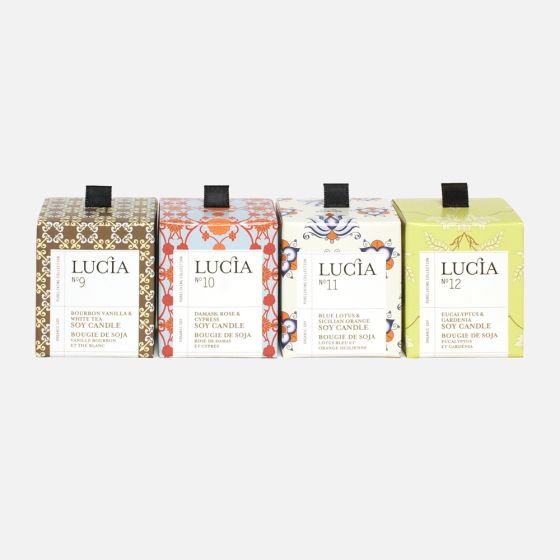 Lucia | Mini Candle Set of 4 - Assorted