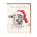 Wrendale Designs | Seasons Bleatings Christmas Card