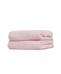 Brady Plush Throw - Soft Pink 50 x 60"